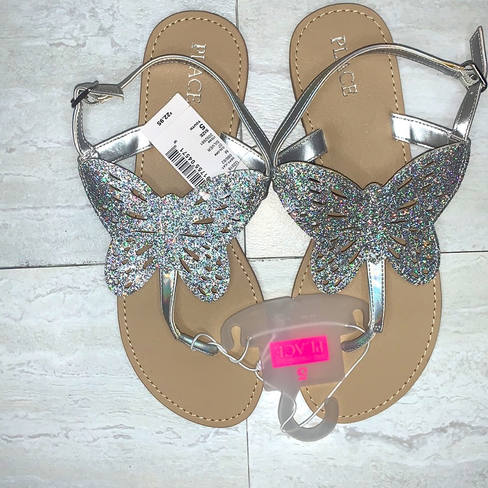 *New* Girls Butterfly sandals
